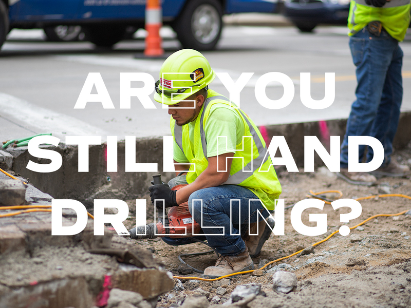 Are You Hand Drilling Concrete Dowel Bar Holes? Why You Should Invest